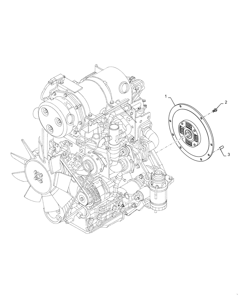 Схема запчастей Case IH FARMALL 35C - (18.112.AC[01]) - DAMPER, FARMALL 30C, 35C (18) - CLUTCH