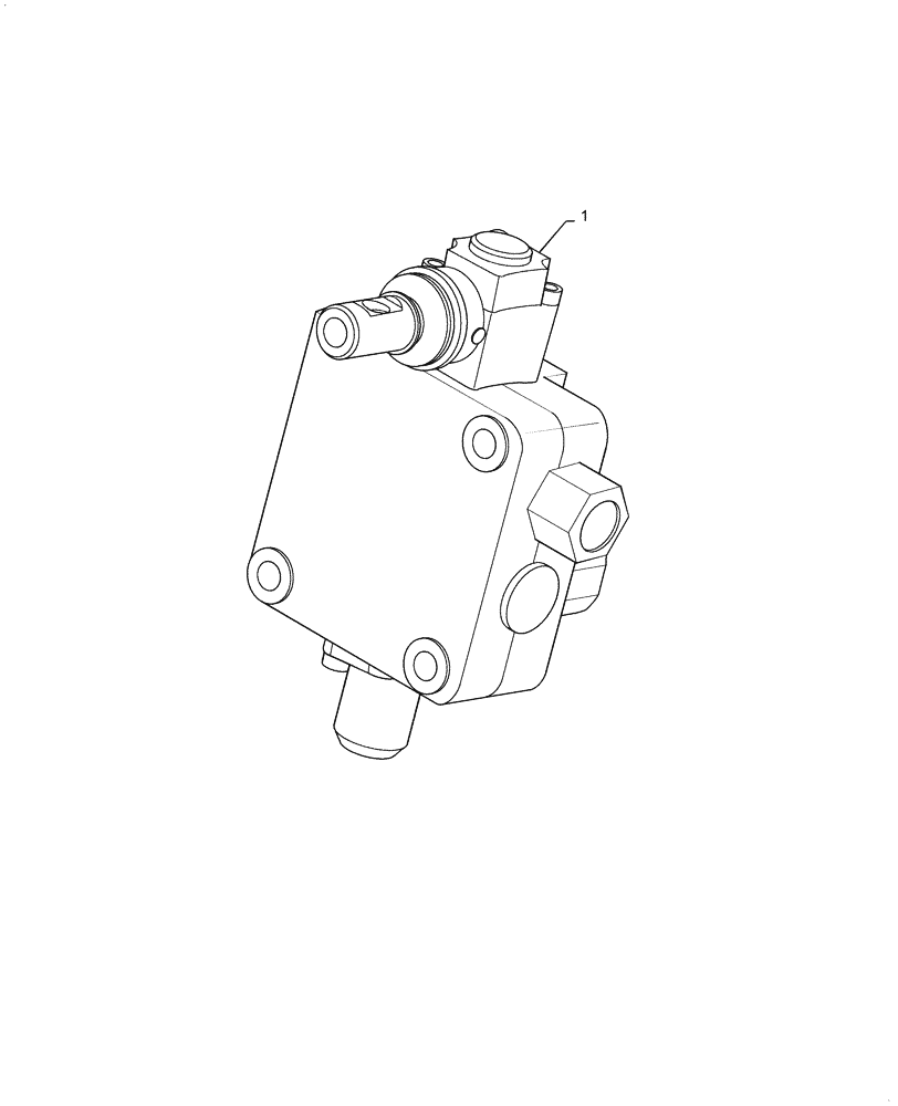 Схема запчастей Case IH FARMALL 55C - (35.204.020) - REMOTE CONTROL VALVE, ROPS (35) - HYDRAULIC SYSTEMS