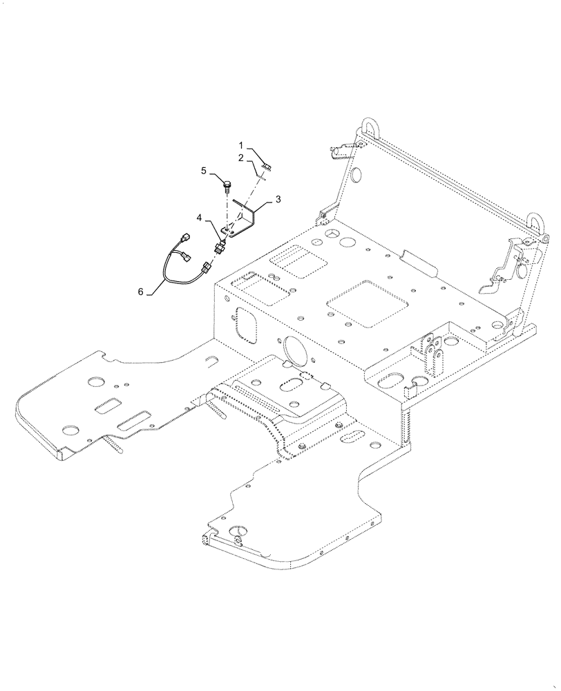 Схема запчастей Case IH FARMALL 35C - (55.512.00[06]) - ELECTRIC PANEL, POSITION SENSOR, FARMALL 30C, 35C (55) - ELECTRICAL SYSTEMS