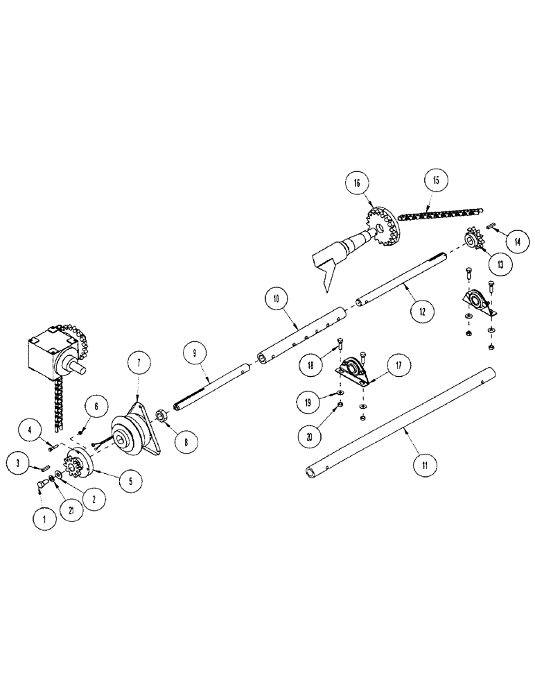 Схема запчастей Case IH 1100 - (E14) - ASSEMBLY-CLUTCH 