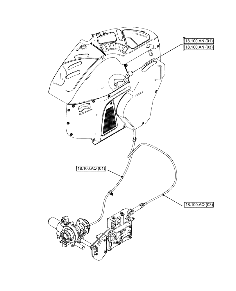 Схема запчастей Case IH FARMALL 65C - (18.000.00[02]) - SECTION INDEX - CLUTCH (18) - CLUTCH