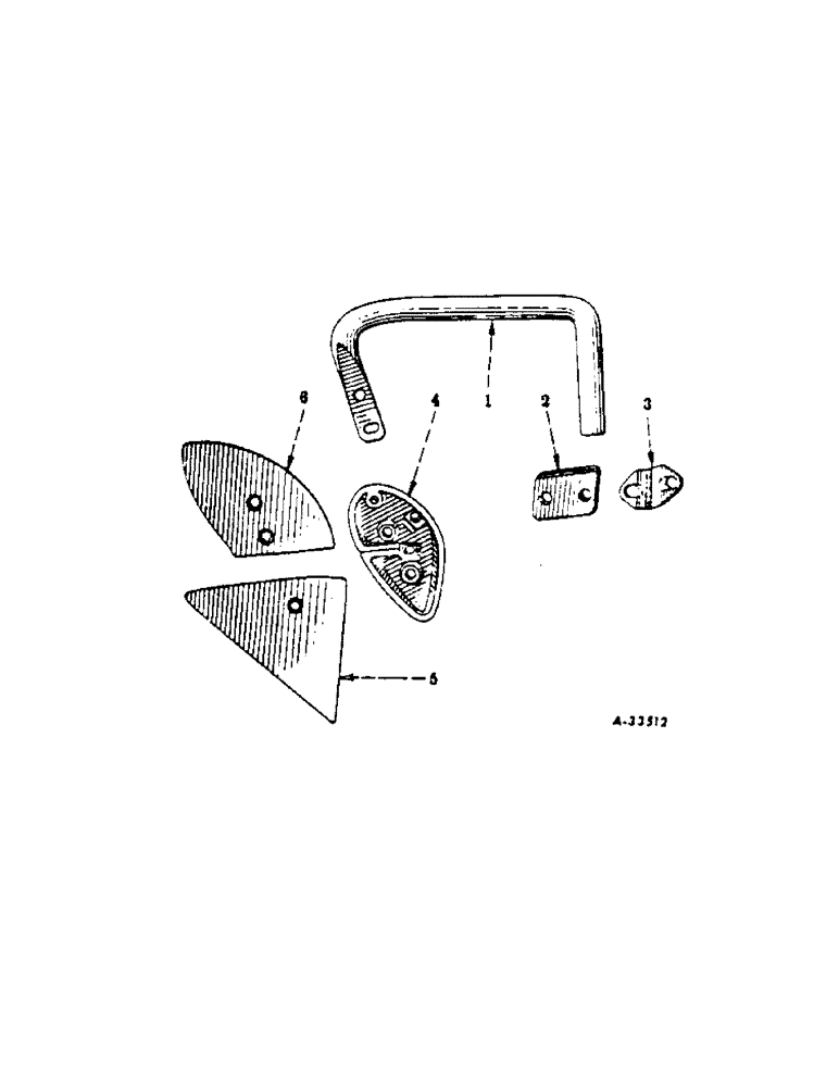 Схема запчастей Case IH 214 - (Q-07[B]) - JOINTER, TWO PIECE BLADE, ONE PER FURROW 