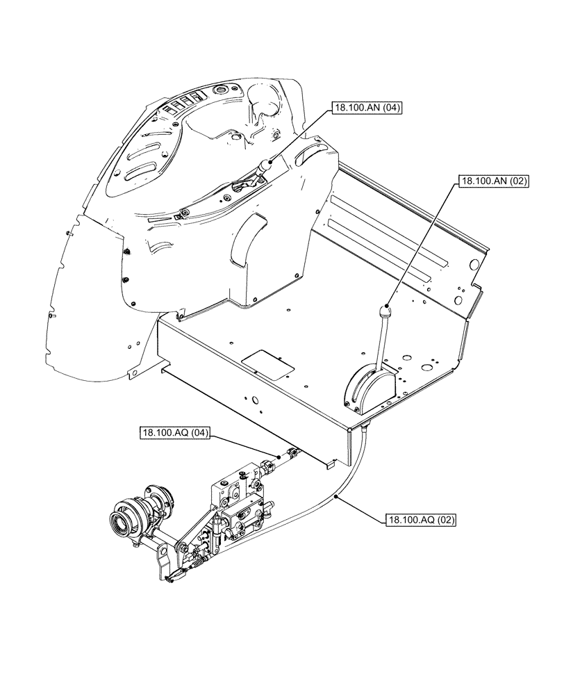Схема запчастей Case IH FARMALL 65C - (18.000.00[03]) - SECTION INDEX - CLUTCH (18) - CLUTCH