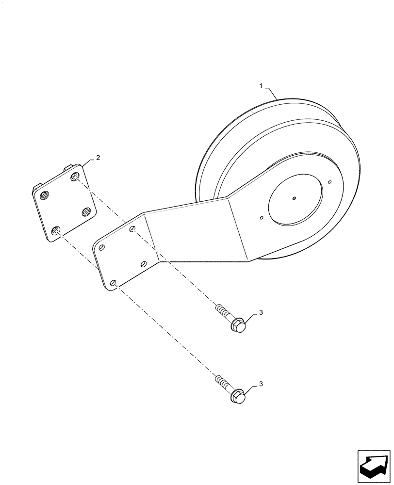 Схема запчастей Case IH 6140 - (74.101.BF[03]) - SHIELD, DRIVE, SHAKER, LH (74) - CLEANING