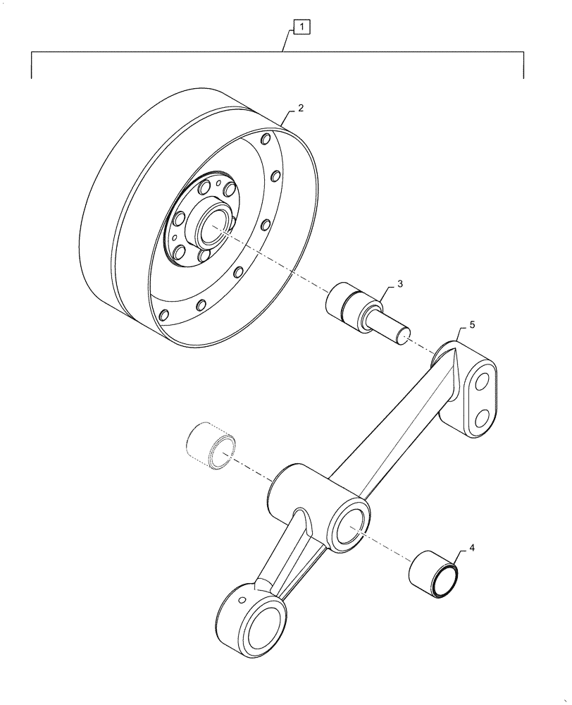 Схема запчастей Case IH 6140 - (60.150.AQ[03]) - IDLER, DRIVE, FEEDER (60) - PRODUCT FEEDING