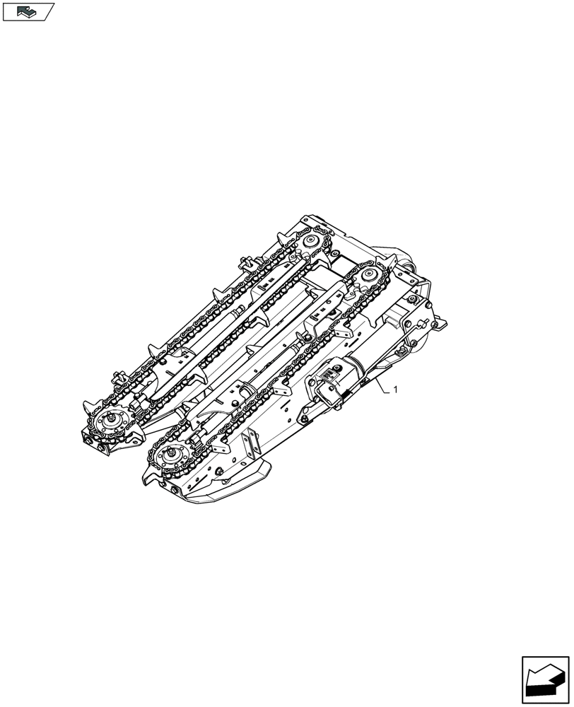 Схема запчастей Case IH 4412F-30 - (58.220.010) - COMPLETE ROW UNIT (58) - ATTACHMENTS/HEADERS