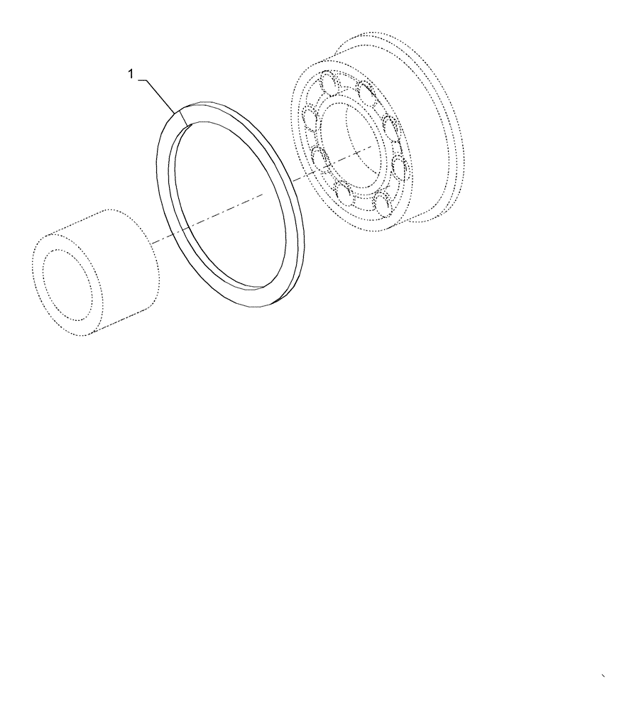 Схема запчастей Case IH MAGNUM 180 - (21.148.AC[03]) - VAR- 429326, 729571 - CENTRAL REDUCTION GEAR, SHIMS - POWERSHIFT (21) - TRANSMISSION