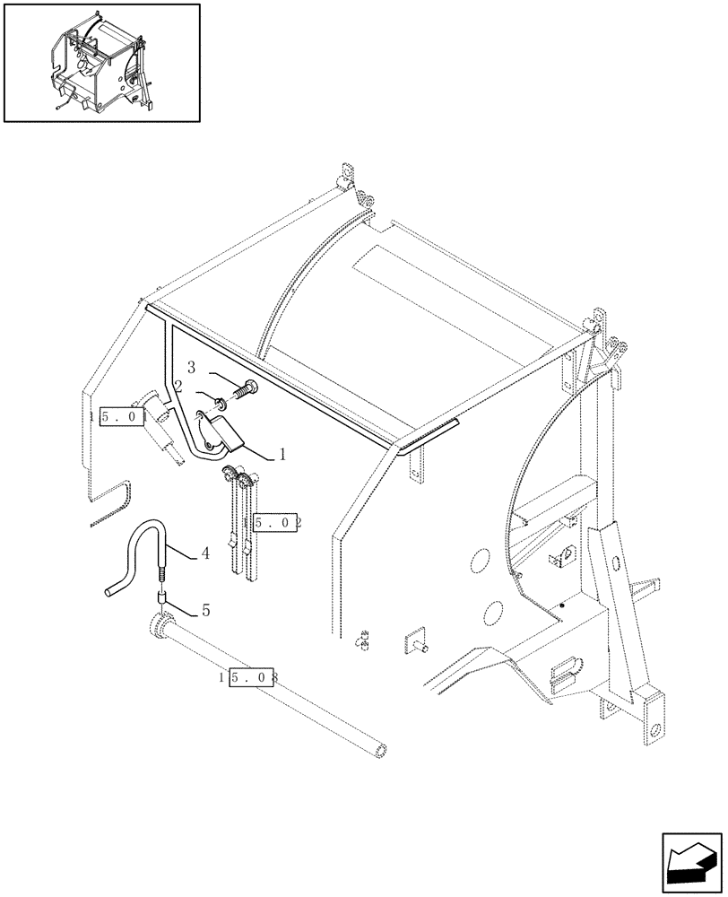 Схема запчастей Case IH RBX341 - (06.08[01]) - TWINE ACTUATOR SENSOR AND NET COUNTER SENSOR (06) - ELECTRICAL SYSTEMS