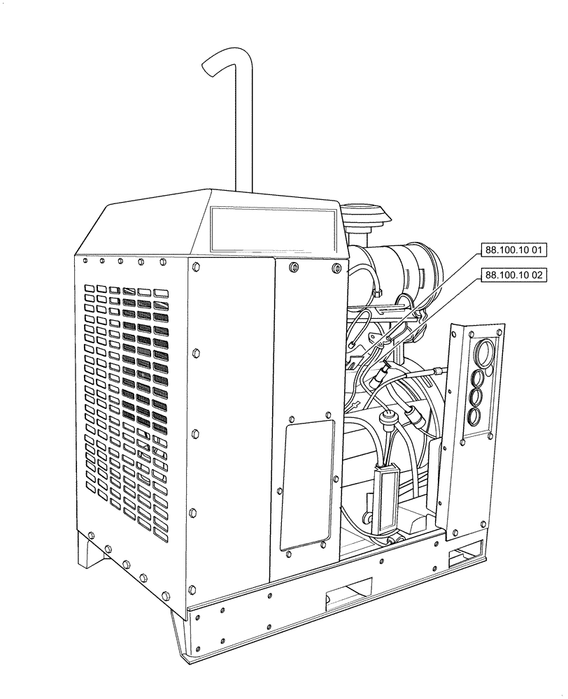 Схема запчастей Case IH RP135 - (88.000.00) - SECTION INDEX - ACCESSORIES (88) - ACCESSORIES