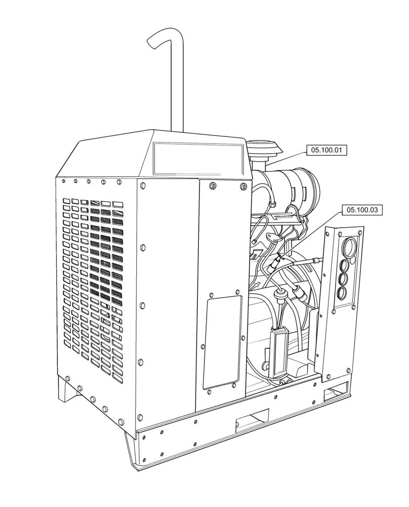 Схема запчастей Case IH RP165 - (05.000.00) - SECTION INDEX - MACHINE COMPLETION AND EQUIPMENT (05) - SERVICE & MAINTENANCE