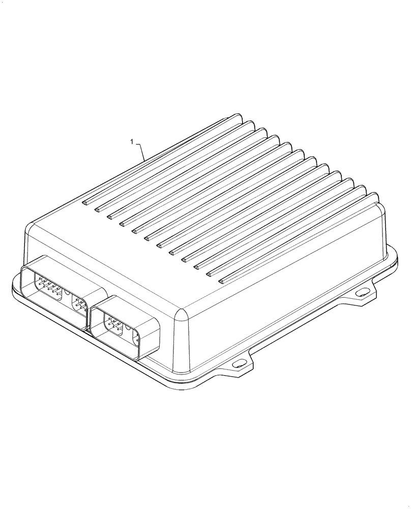 Схема запчастей Case IH QUADTRAC 470 - (55.680.AN) - AFS CONTROLLER MODULE (55) - ELECTRICAL SYSTEMS