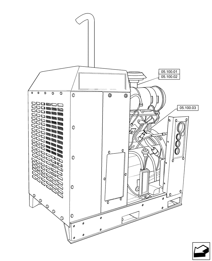Схема запчастей Case IH RPZ65 - (00.000.05) - PICTORIAL INDEX - MACHINE COMPLATION AND EQUIPMENT (00) - GENERAL & PICTORIAL INDEX