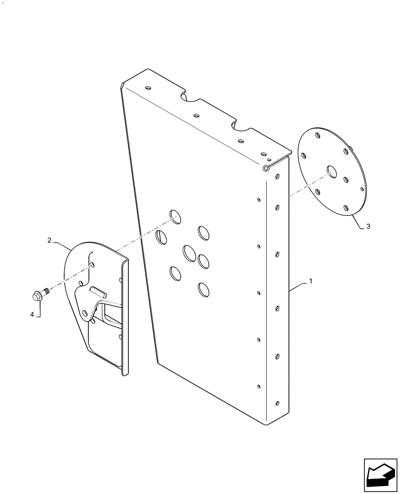 Схема запчастей Case IH AF4077 - (80.150.AA[06]) - GRAIN TANK ASSY (80) - CROP STORAGE/UNLOADING