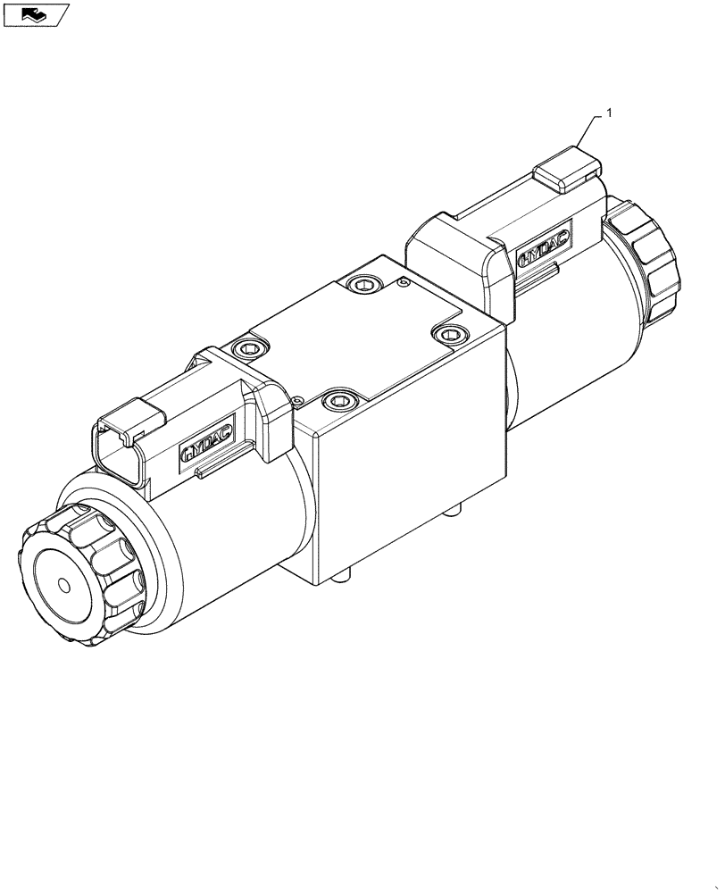 Схема запчастей Case IH WD1204 - (35.204.BQ) - HYDRAULIC MANIFOLD, 3 SPEED AND POWER DOWN (35) - HYDRAULIC SYSTEMS