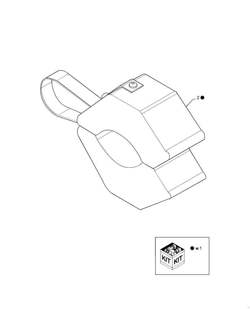 Схема запчастей Case IH ATX - (18.10.06) - KIT DEPTH STOP, GREEN 1.25 INCH (18) - MISCELLANEOUS