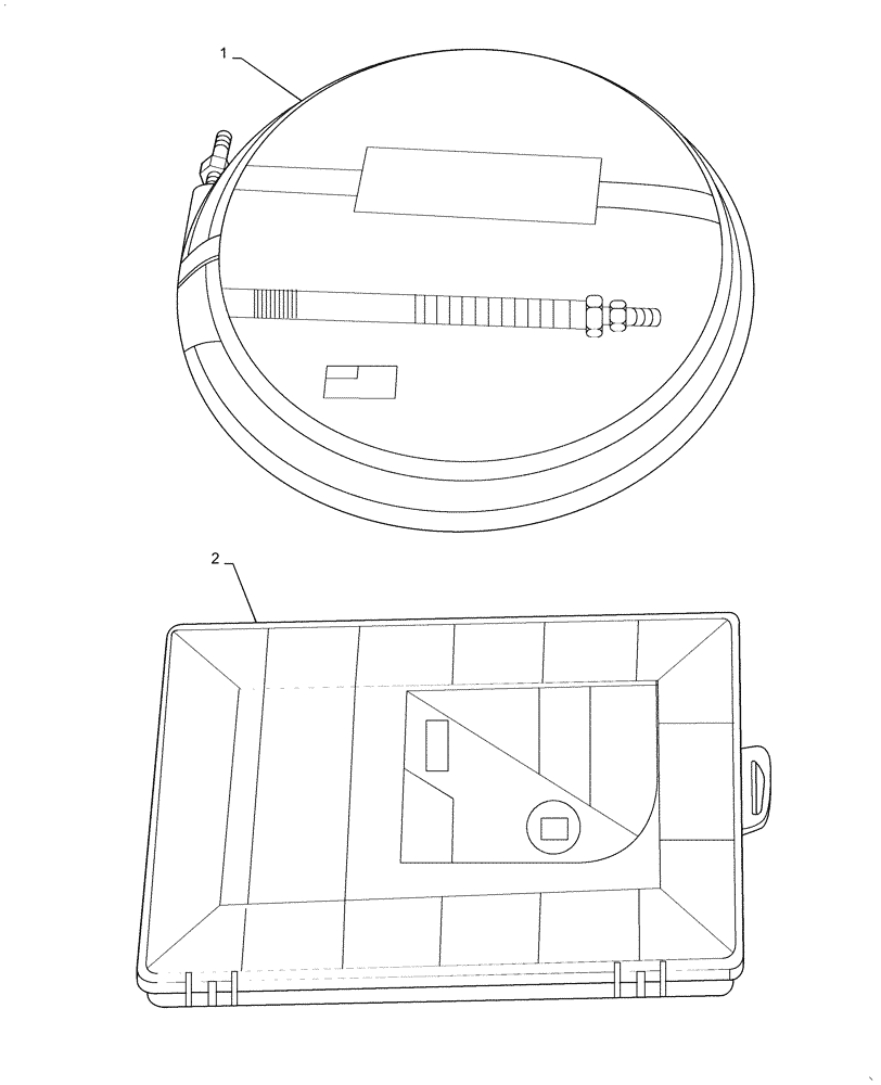 Схема запчастей Case IH PATRIOT 4440 - (88.100.AN[02]) - KIT, AIR HOSE (88) - ACCESSORIES