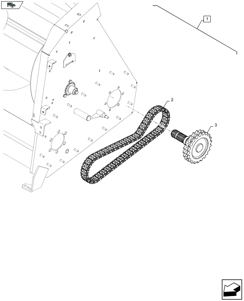 Схема запчастей Case IH 4408F-30 - (88.058.006) - DIA KIT : SPEED INCREASE KIT (88) - ACCESSORIES