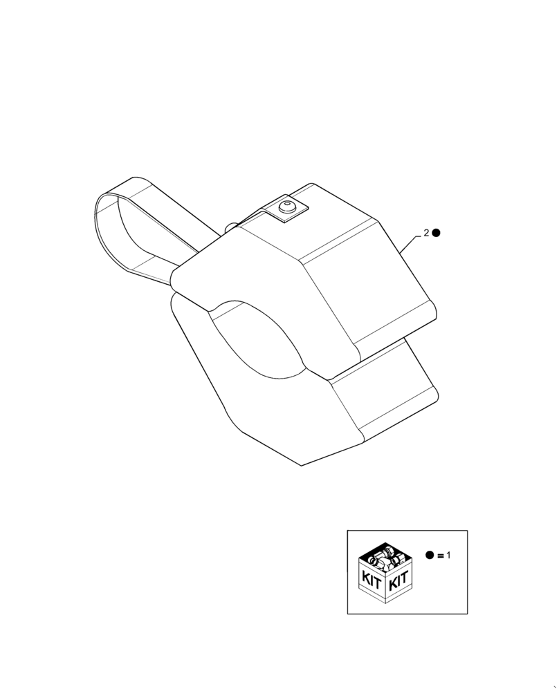 Схема запчастей Case IH ATX - (18.10.07) - KIT DEPTH STOP, BLUE 1.44 INCH (18) - MISCELLANEOUS