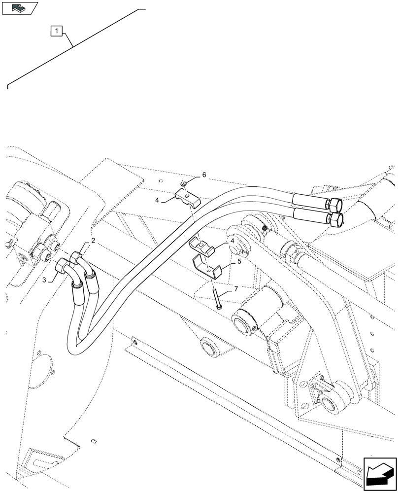 Схема запчастей Case IH 4408F-30 - (88.035.003[02]) - DIA KIT : ROTATING DIVIDER (88) - ACCESSORIES