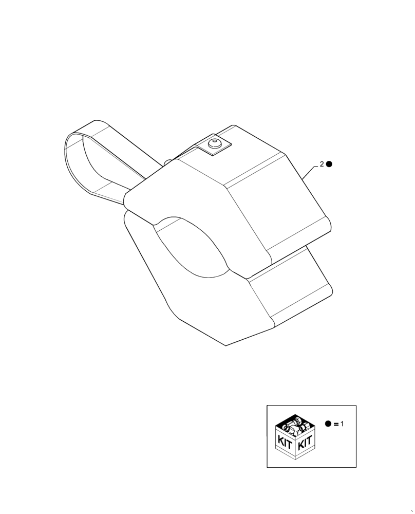 Схема запчастей Case IH NFX - (18.11.06) - KIT DEPTH STOP, SILVER 1.5 INCH (18) - MISCELLANEOUS