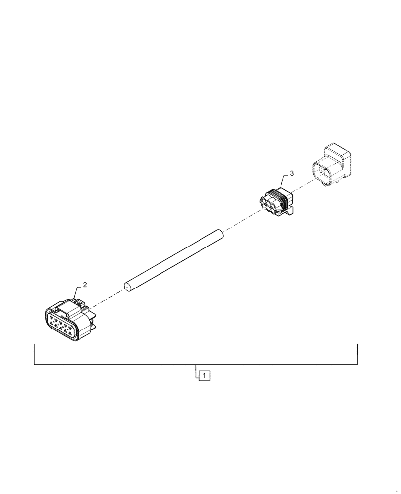 Схема запчастей Case IH 1255 - (55.100.AA[15]) - CAN TERM ADAPTER, WIRE HARNESS (55) - ELECTRICAL SYSTEMS