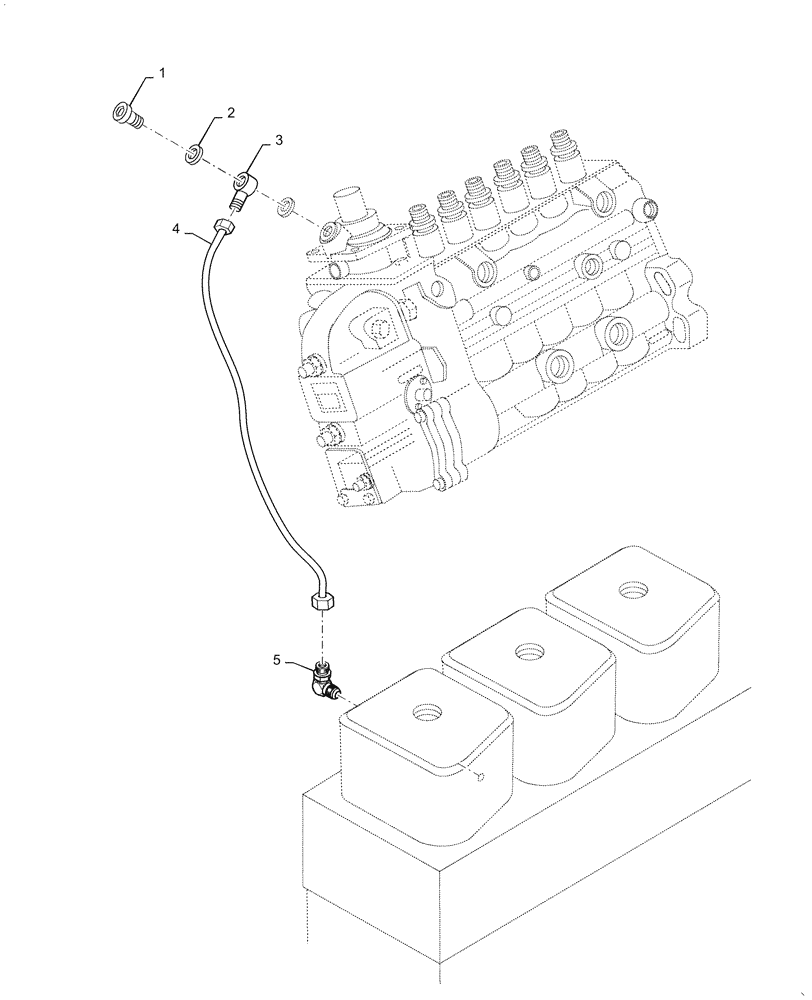 Схема запчастей Case IH RP135 - (10.250.AC[01]) - ANEROID SYSTEM, RP135 (10) - ENGINE