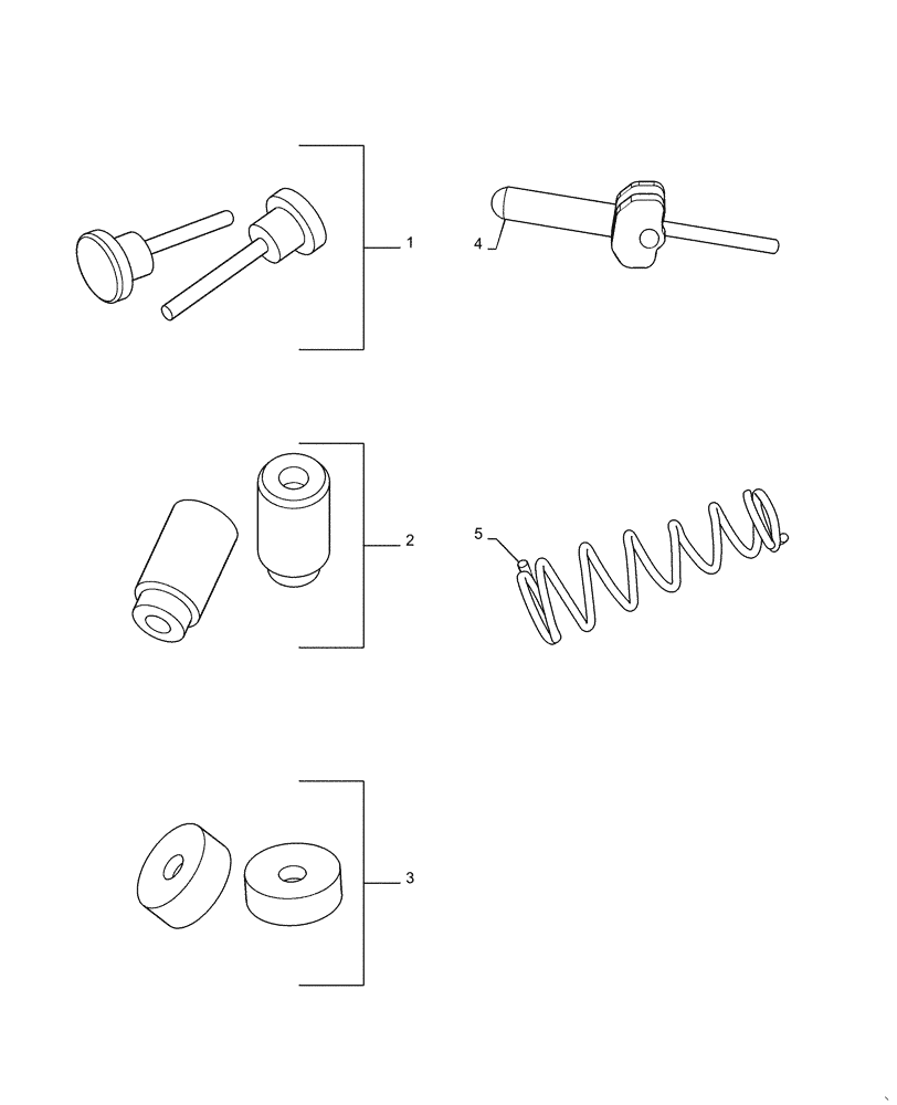 Схема запчастей Case IH RB455 - (62.140.AA[07]) - REPAIR TOOLS, PREMIUM LACED BELTS, ALLIGATOR® RIVET (62) - PRESSING - BALE FORMATION