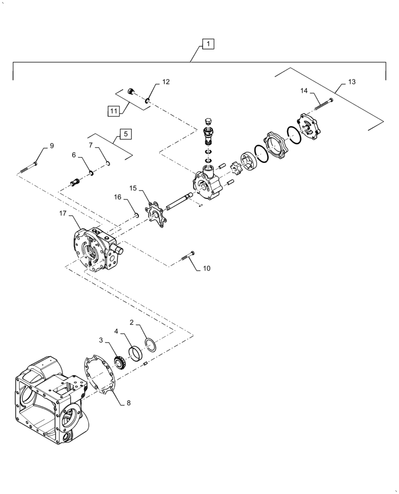 Схема запчастей Case IH AF4077 - (29.218.AO[03]) - HYDROSTATIC PUMP, CONTROL VALVE, 2-SPEED, FIXED, USE FOR 2016 (29) - HYDROSTATIC DRIVE