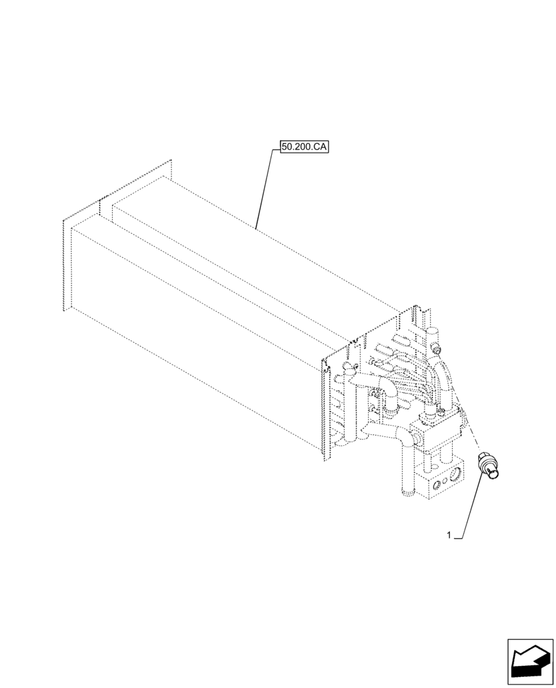 Схема запчастей Case IH PUMA 150 - (55.050.AA[02]) - VAR - 391176, 758255, 758256, 758257, 758258, 758259, 758260, 758261, 758262, 758263, 758264, 758265 - AIR CONDITIONER, PRESSURE SWITCH (55) - ELECTRICAL SYSTEMS