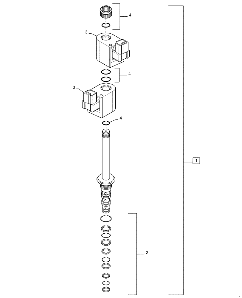 Схема запчастей Case IH PATRIOT 4440 - (35.310.AA[01]) - BOOM FOLD SOLENOID (35) - HYDRAULIC SYSTEMS