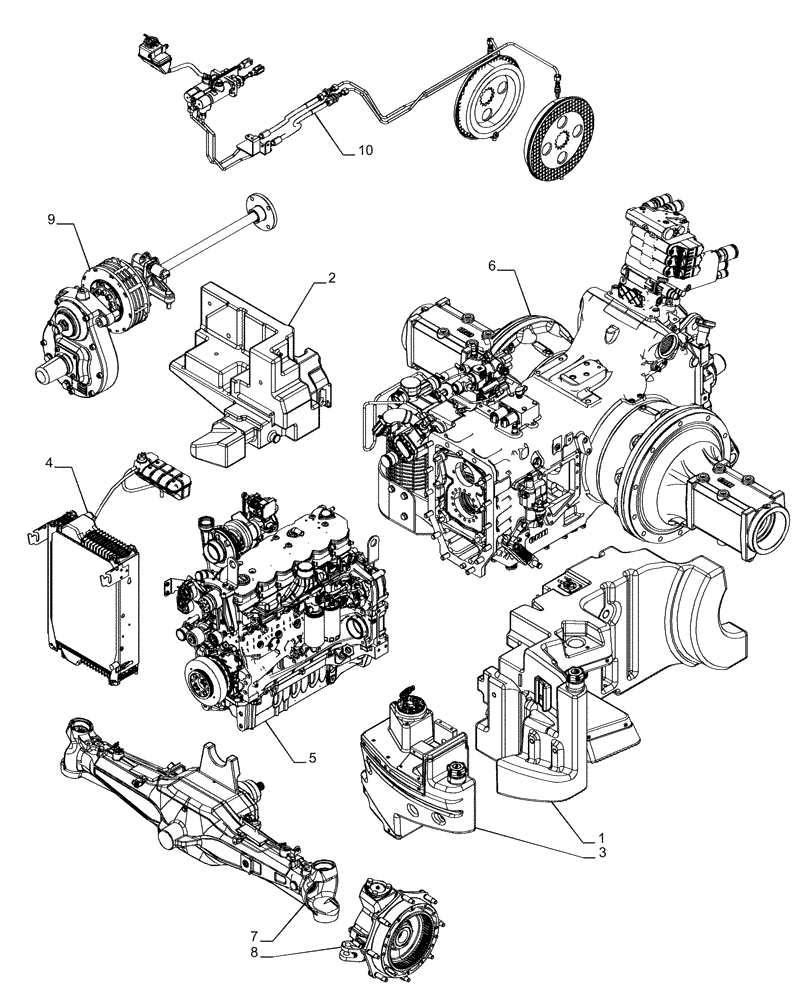 Схема запчастей Case IH PUMA 220 CVT - (05.100.03) - CAPACITIES (05) - SERVICE & MAINTENANCE