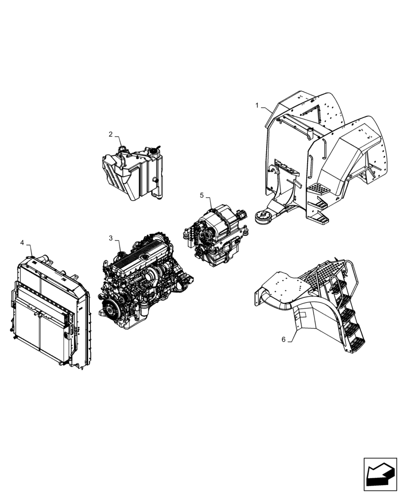 Схема запчастей Case IH STEIGER 420 - (05.100.03[02]) - CAPACITIES (05) - SERVICE & MAINTENANCE