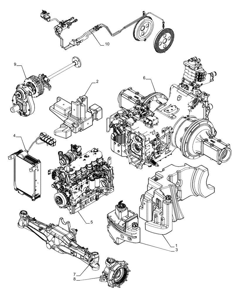 Схема запчастей Case IH PUMA 165 CVT - (05.100.03) - CAPACITIES (05) - SERVICE & MAINTENANCE