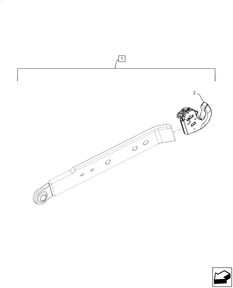 Схема запчастей Case IH PUMA 220 CVT - (37.120.AO[03]) - VAR - 391170, 758071, 758072, 758075, 758076, 758077, 758080, 758081 - 3 HITCH POINT, LOWER LINK, COMPONENTS (37) - HITCHES, DRAWBARS & IMPLEMENT COUPLINGS