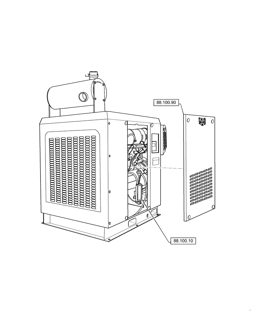 Схема запчастей Case IH 100A - (00.000.88) - PICTORIAL INDEX - ACCESSORIES (00) - GENERAL & PICTORIAL INDEX