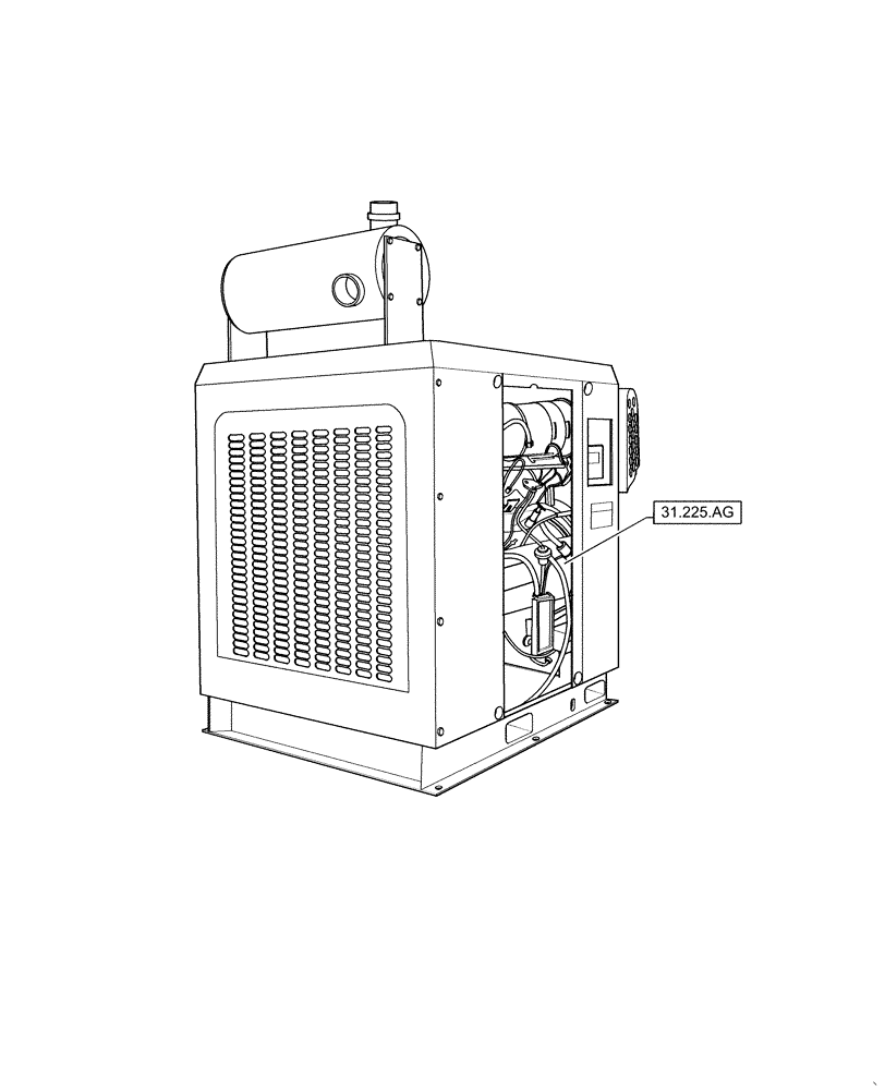 Схема запчастей Case IH 100A - (00.000.31) - PICTORIAL INDEX - PTO & CLUTCH (00) - GENERAL & PICTORIAL INDEX