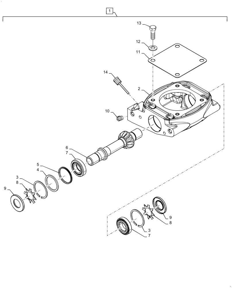 Схема запчастей Case IH DC163 - (58.110.BE[08]) - MODULE, CCW (58) - ATTACHMENTS/HEADERS