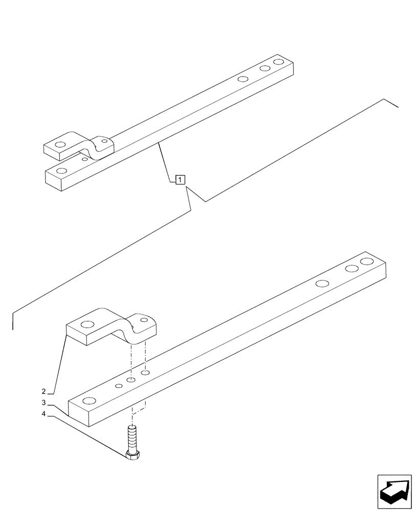 Схема запчастей Case IH PUMA 240 CVT - (37.100.AA[08]) - VAR - 758103 - DRAWBAR, COMPONENTS (37) - HITCHES, DRAWBARS & IMPLEMENT COUPLINGS