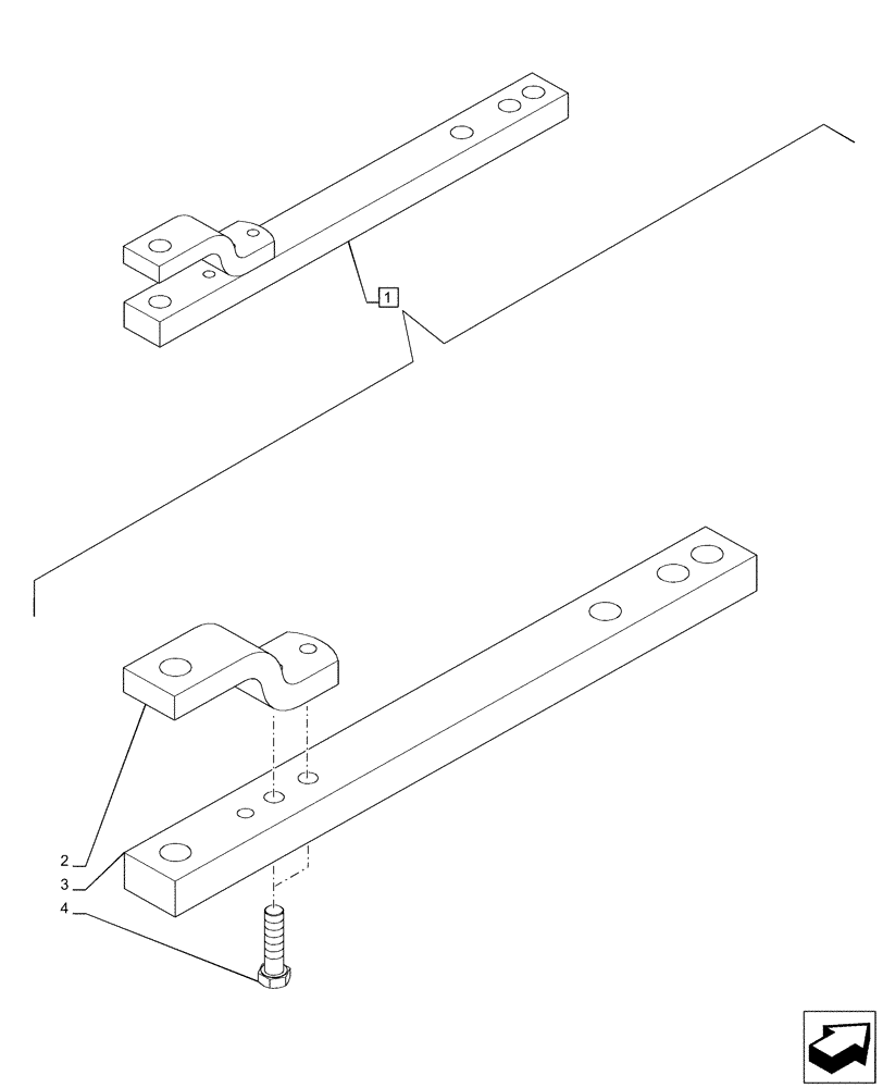 Схема запчастей Case IH PUMA 165 - (37.100.AA[09]) - VAR - 758112 - DRAWBAR, COMPONENTS (37) - HITCHES, DRAWBARS & IMPLEMENT COUPLINGS