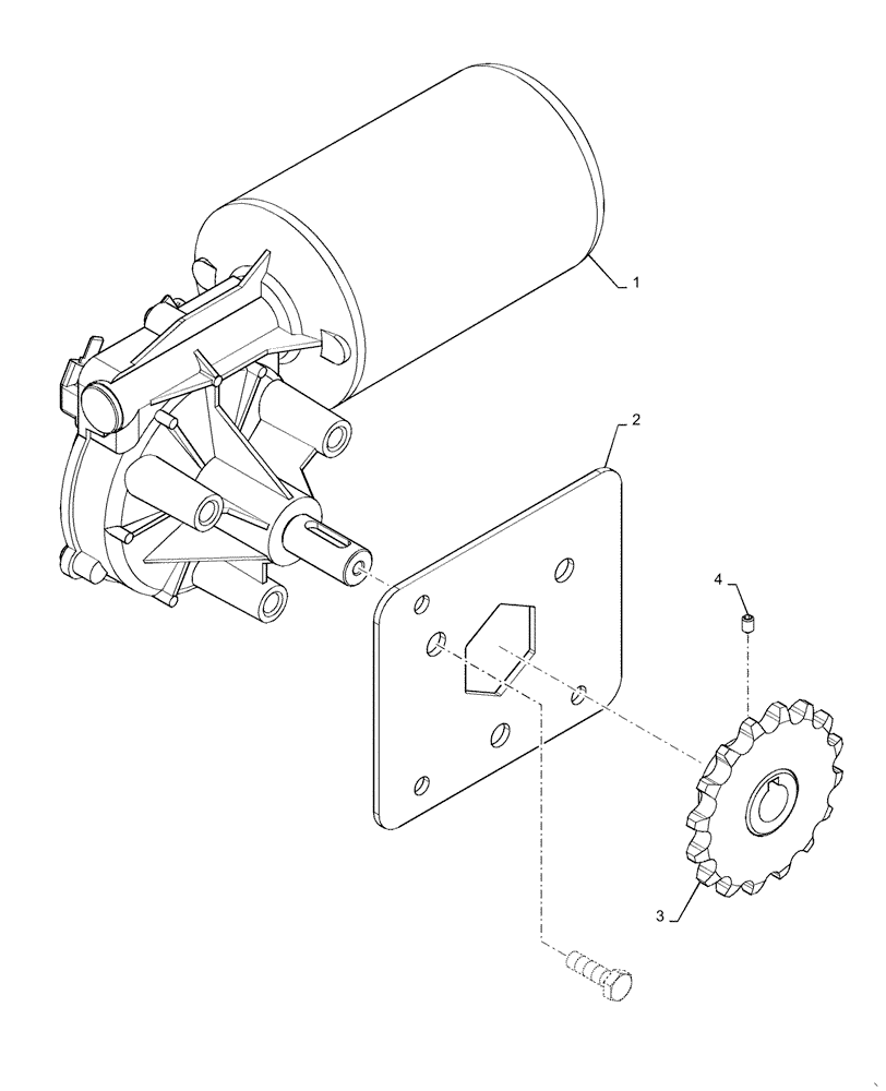 Схема запчастей Case IH WD2304 - (10.419.AD[04]) - MOTOR, RAS (10) - ENGINE