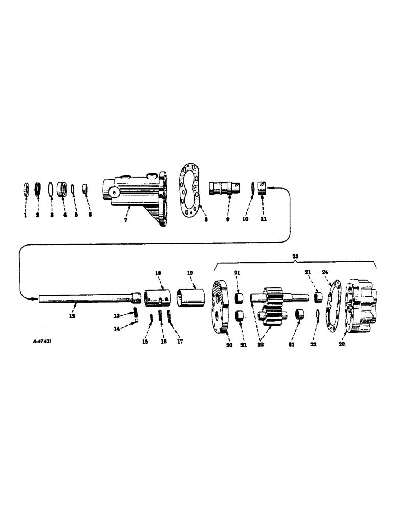 Схема запчастей Case IH 350 - (294) - HYDRAULIC SYSTEM, POWER STEERING UNIT, FOR TRACTORS EQUIPPED WITH POWER STEERING (07) - HYDRAULIC SYSTEM