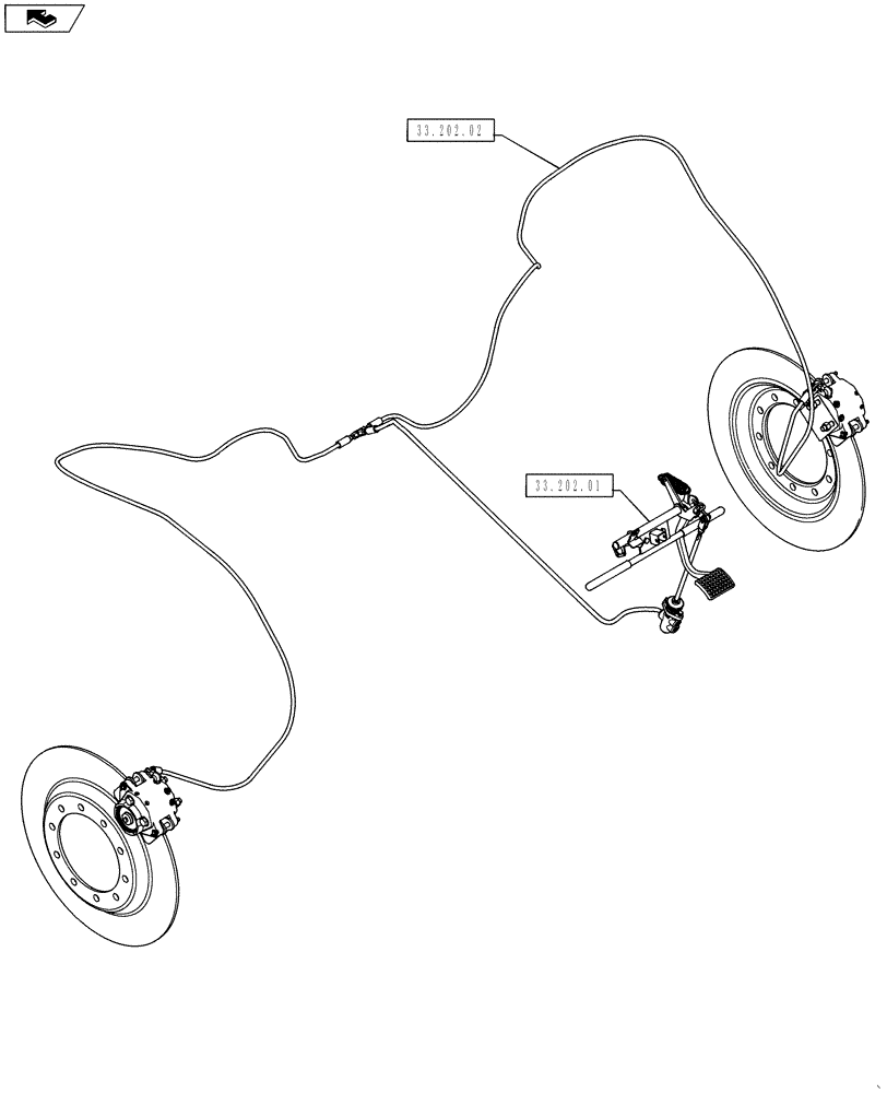 Схема запчастей Case IH PATRIOT 3340 - (33.000.00) - SECTION INDEX - BRAKES (33) - BRAKES & CONTROLS