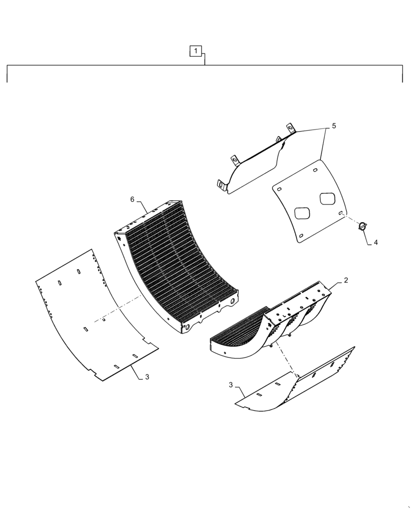 Схема запчастей Case IH 7230 - (88.100.66[02]) - DIA KIT: HARD THRESH (88) - ACCESSORIES