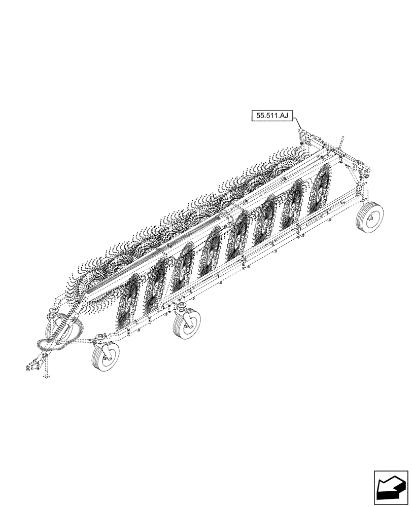 Схема запчастей Case IH WR302 - (55.000.00) - SECTION INDEX - ELECTRICAL SYSTEMS (55) - ELECTRICAL SYSTEMS