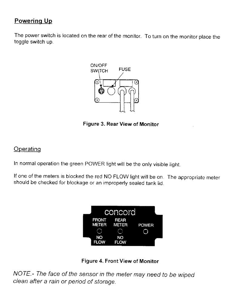 Схема запчастей Case IH 3400 - (C18) - POWERING UP/OPERATING 