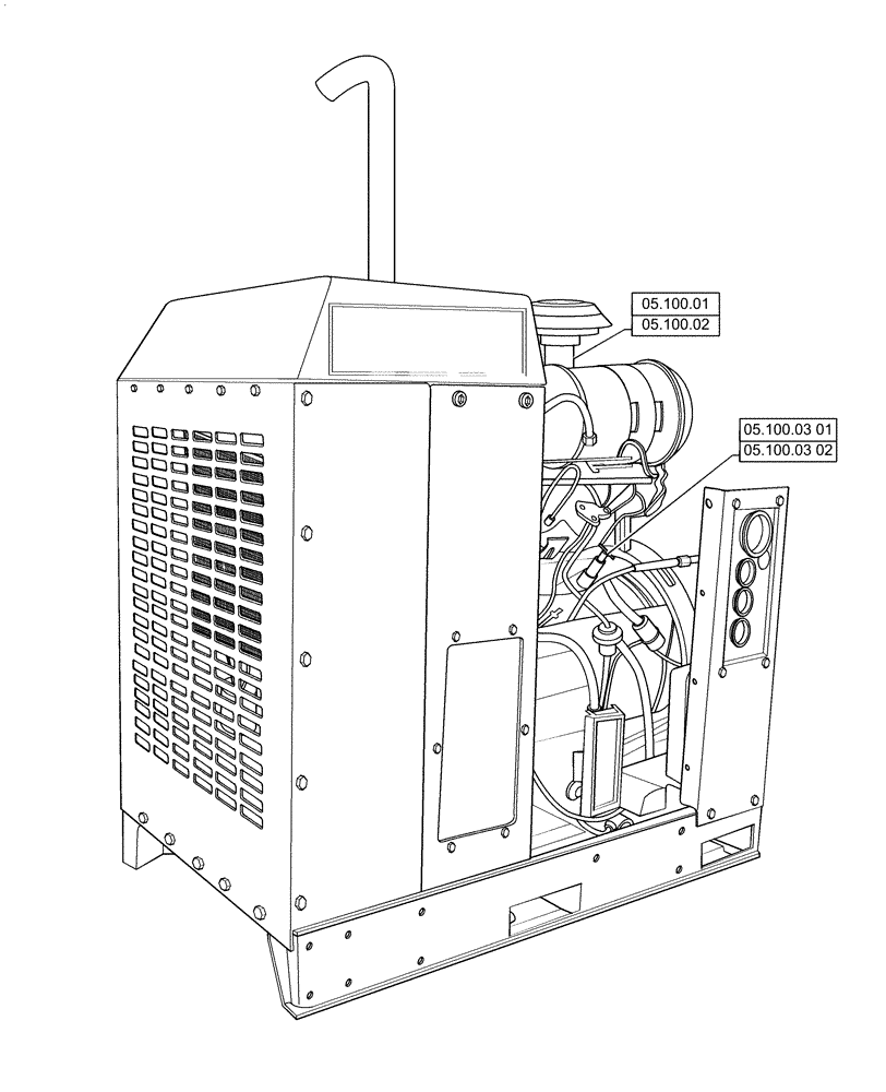 Схема запчастей Case IH RPZ125 - (05.000.00) - SECTION INDEX - MACHINE COMPLATION AND EQUIPMENT (05) - SERVICE & MAINTENANCE