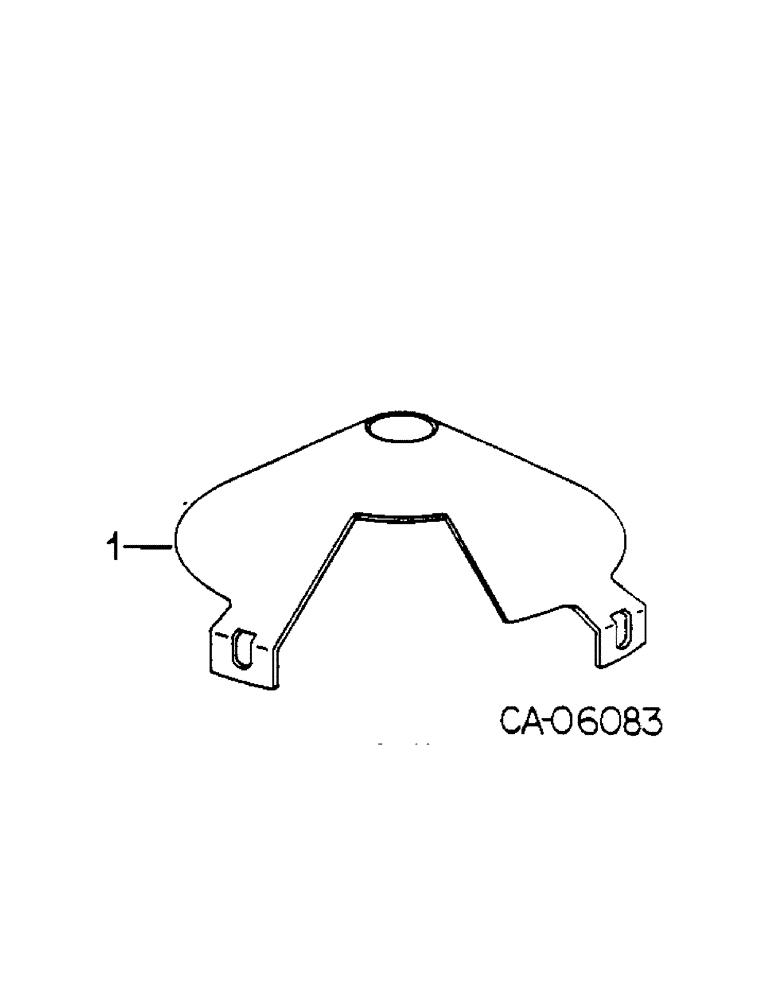 Схема запчастей Case IH 87 - (Q-14[A]) - HOPPER BAFFLE ATTACHMENT, FOR PLANTERS HAVING CORN BOTTOMS 