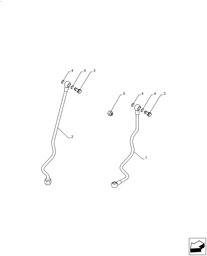 Схема запчастей Case IH F4HFE413H B004 - (10.254.AZ[02]) - ENGINE EXHAUST BRAKE, PIPE, WATER SUPPLY (10) - ENGINE