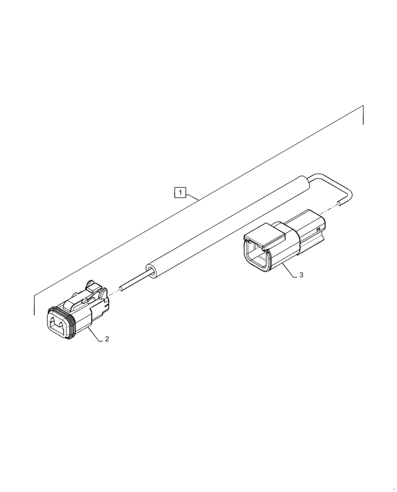 Схема запчастей Case IH PATRIOT 3340 - (55.404.AC[06]) - BEACON ADAPTOR HARNESS (55) - ELECTRICAL SYSTEMS