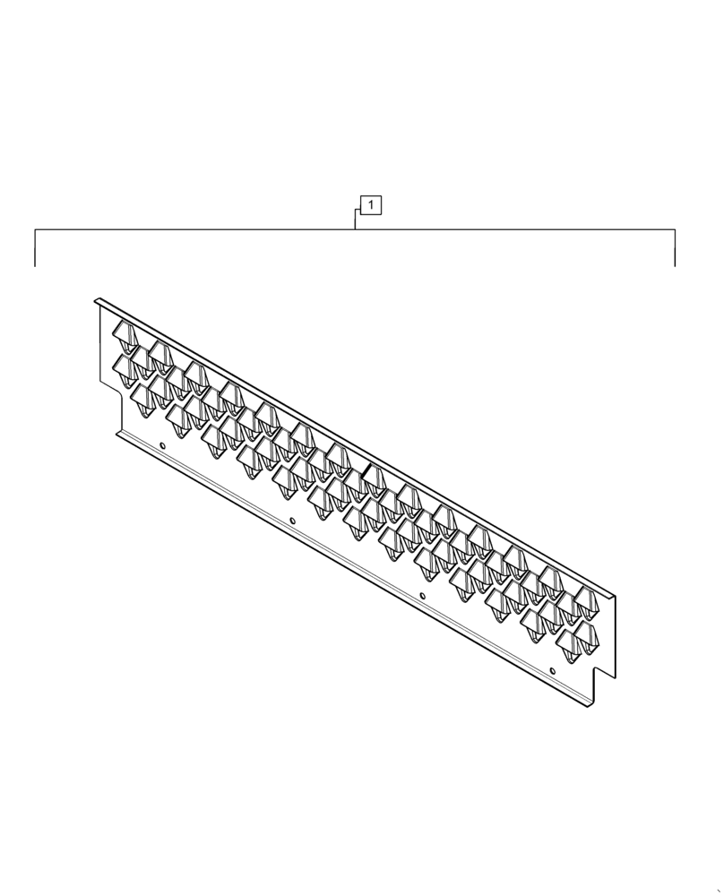 Схема запчастей Case IH 7240 - (88.100.74[08]) - DIA KIT, SIEVE EXTENSION, GRAEPEL (88) - ACCESSORIES